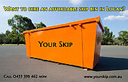 Hire an affordable skip bin in Logan