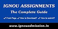 IGNOU Assignment 2023 & 2024 | IGnouAdmission.In