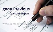 Ignou Previous Year Question Papers- Ignouadmission.in