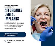 Restore your smile with high-quality dental implants at Aesthetic & Implant Dental Arts. Get durable, natural-looking...