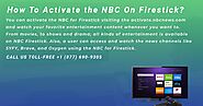 How To Activate the NBC On Firestick?
