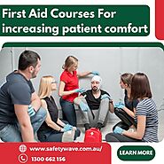 First Aid Courses For increasing patient comfort