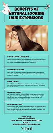 Benefits Of Natural Looking Hair Extensions