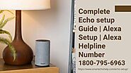 How to Setup Amazon Echo? 1-8007956963 Setup Alexa Echo -Call Now