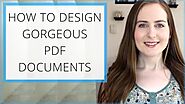 How to Design Gorgeous PDF Files & Lead Magnets with Canva