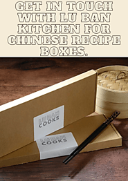 Make authentic Chinese Dish with Custom Chinese Ingredients Box.
