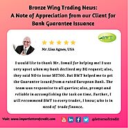 Infographic – Bronze Wing Trading Review on Bank Guarantee Issuance