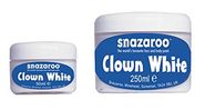 Clown White Facepaint - at PartyWorld Costume Shop