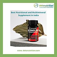 Buy Best Multi Mineral and Multivitamin Supplements Capsules from Detonutrition India