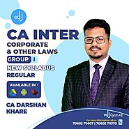 CA Inter Corporate & Other Laws By CA Darshan Khare - Edugyan