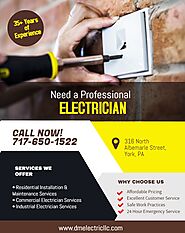 Do you need a Professional Electrician in York, PA?