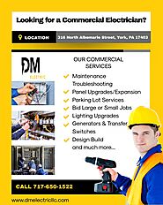 Looking for a Commercial Electrician in York, PA?