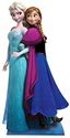 Frozen Anna and Elsa Cutout - at PartyWorld Costume Shop