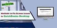 Fixation of Display Issues in QuickBooks Desktop [Solved]