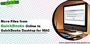 How to Export data file from QuickBooks Online to QuickBooks for Mac?