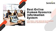 Best Online HRIS System for Small Business | Sentrient HR