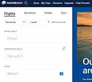 Booking Process of aeromexico