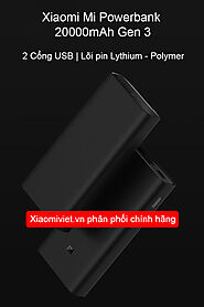 Pin Sạc Dự Phòng Xiaomi Chính Hãng - Xiaomi Việt Nam