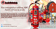 Fire extinguisher refilling ABC And Co2 Gas in noida