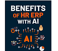 Benefits of HR ERP with AI [Infographic]