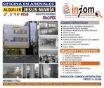 Alquiler Oficina Arenales Jesús María Lima Metropolitana y Callao Perú - Propiedades - Locales