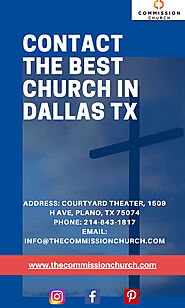 Contact The Best Church In Dallas TX Online