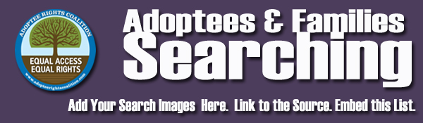 Headline for Adoptees & Families Searching