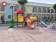 Lắp đặt bàn giao đồ chơi ngoài trời cho trường mầm non tại Hà Nội