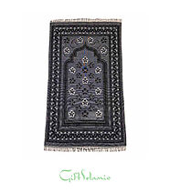 Greyish Black Islmaic Prayer Mat for Your Loved Ones - Gift Islamic