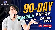 90 Days Single Entry Dubai, UAE Visa Package #dubaivisa #dubaivisitvisa