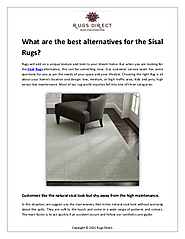 What are the best alternatives for the Sisal Rugs