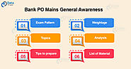 Bank PO Mains General Awareness Syllabus and Study Material - DataFlair