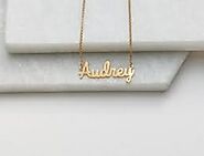 Everything you need to know about custom name necklaces