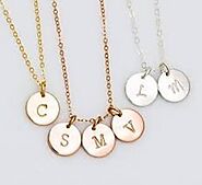 Customize your style with initial necklaces