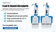 Multichannel Micropipette | Lab Pipette | Microlit USA