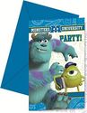 Monster University Invitations - at PartyWorld Costume Shop