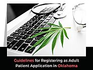 Guidelines for Registering as Adult Patient Application in Oklahoma | My MMJ Doctor