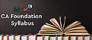 Download ICAI CA Foundation Syllabus 2021