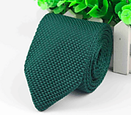Knit Emerald Green Tie
