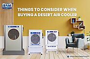 Things to Consider When Buying a Desert Air Cooler | Ram Coolers