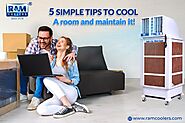 5 Simple tips to cool a room and maintain it! - Ram coolers