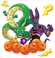 Shop Exclusive Beerus With Dragon Vector Design | Cre8iveSkill