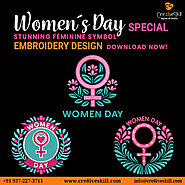 Women's Day Feminine Symbol Embroidery Design – Download Now!