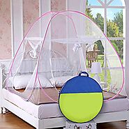 Story@Home Foldable King Size Mosquito Net for Bed