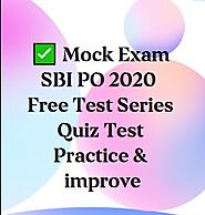 Mock Exam SBI PO 2020 Marketing Aptitude Free Quiz Test | Jobklix