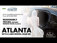 Reasonably Priced, Suitable Wedding Travel Plans in Atlanta with a Limo Rental Near Me