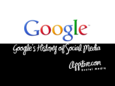Google's History of Social Media