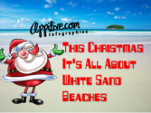 This Christmas It's All About White Sand Beaches