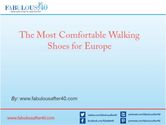 The Most Comfortable Walking Shoes for Europe