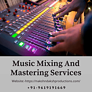 song mixing and mastering services